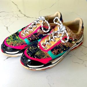 Cape Robbin • Women’s Sneakers • Sequin, Colorful, Fun! • Size 9